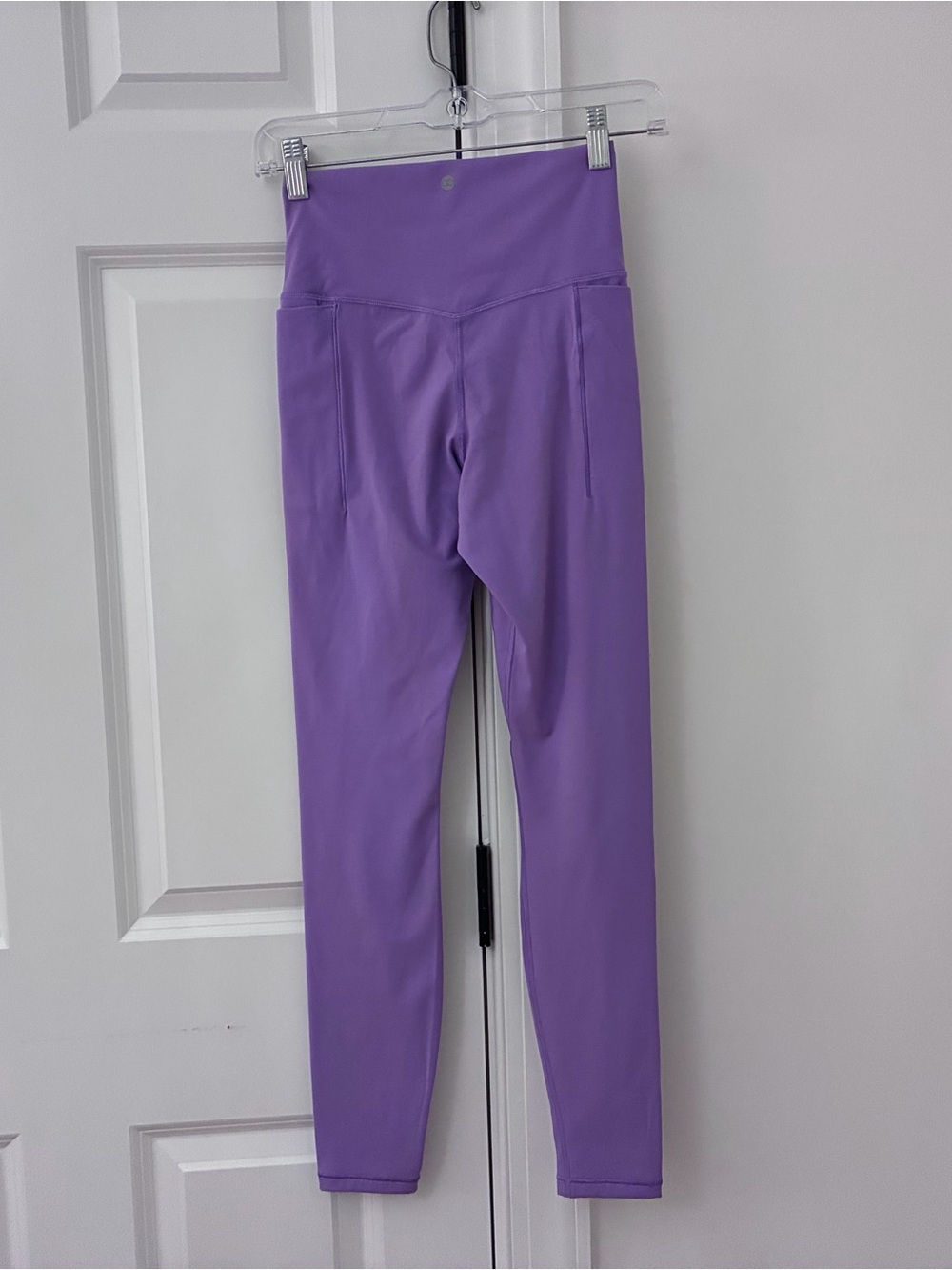 Athleta Light Purple Seam-Trim Performance Legging